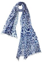 Alpine Cashmere Leopard Scarf