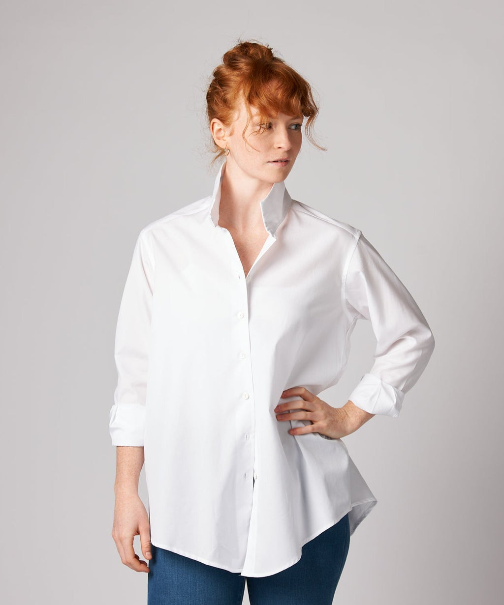 Joan Shirt in Whites