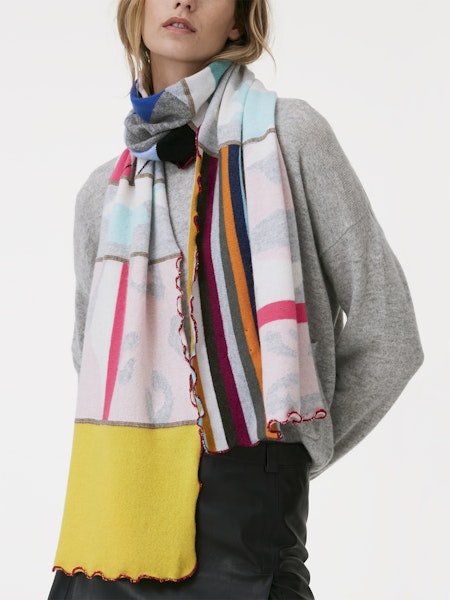 Brodie Cashmere Patchwork Scarf