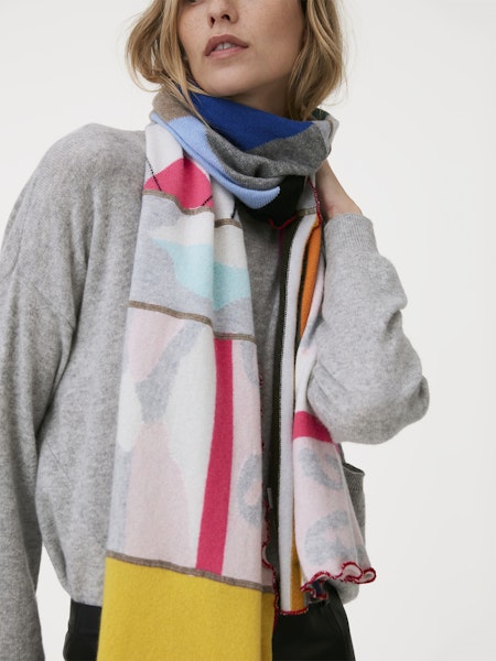 Brodie Cashmere Patchwork Scarf