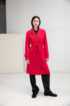 Kinross Notched Collared Belted Coat