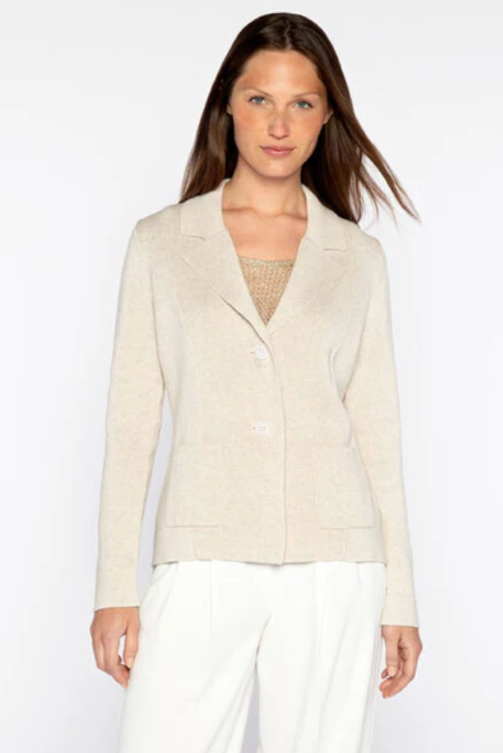 Kinross Notch Collar Cardi