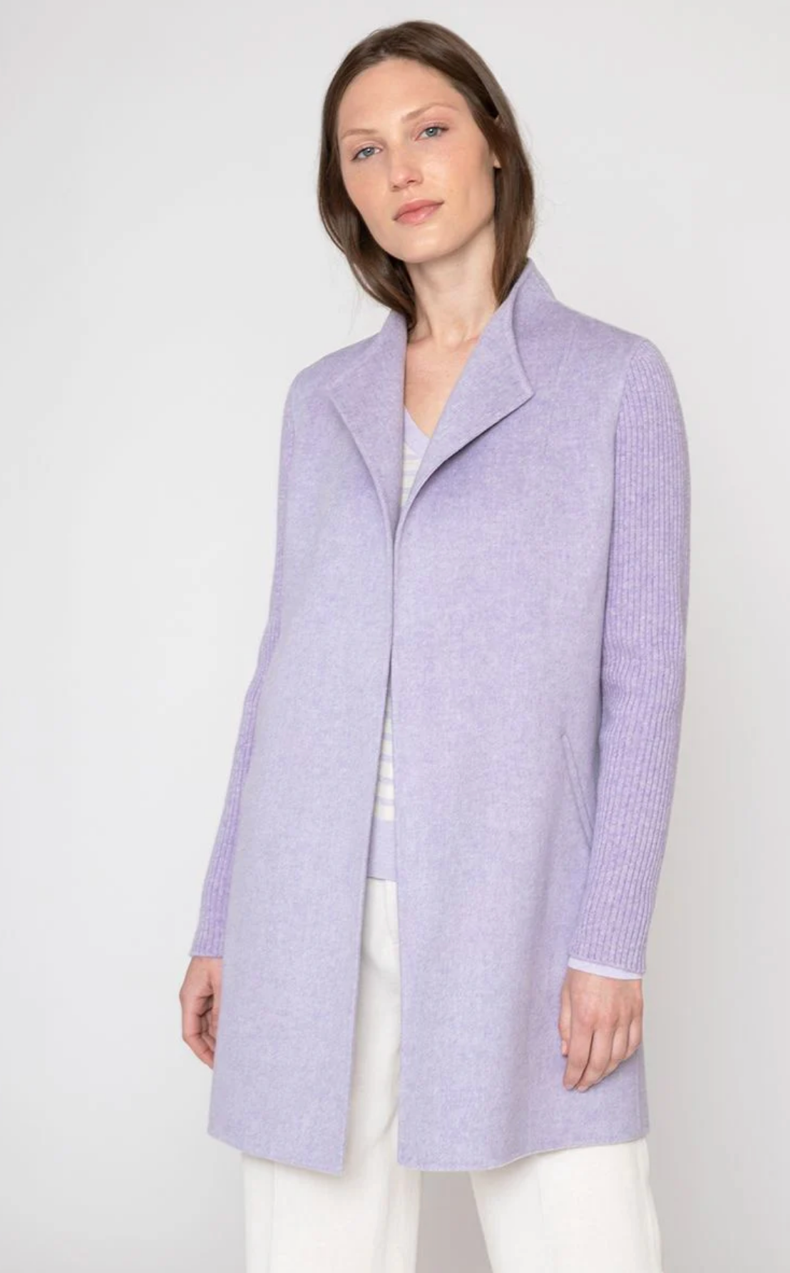 Kinross Rib Sleeve Coat