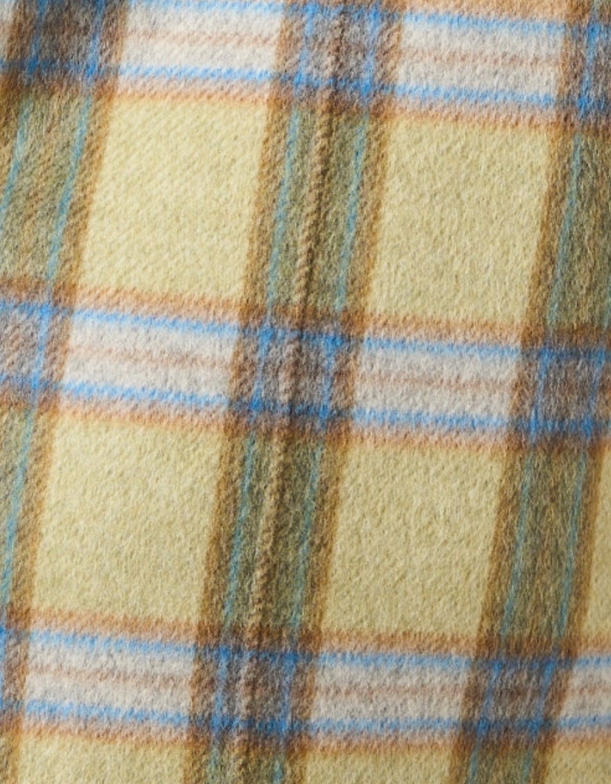 Kinross Moss Plaid Coat